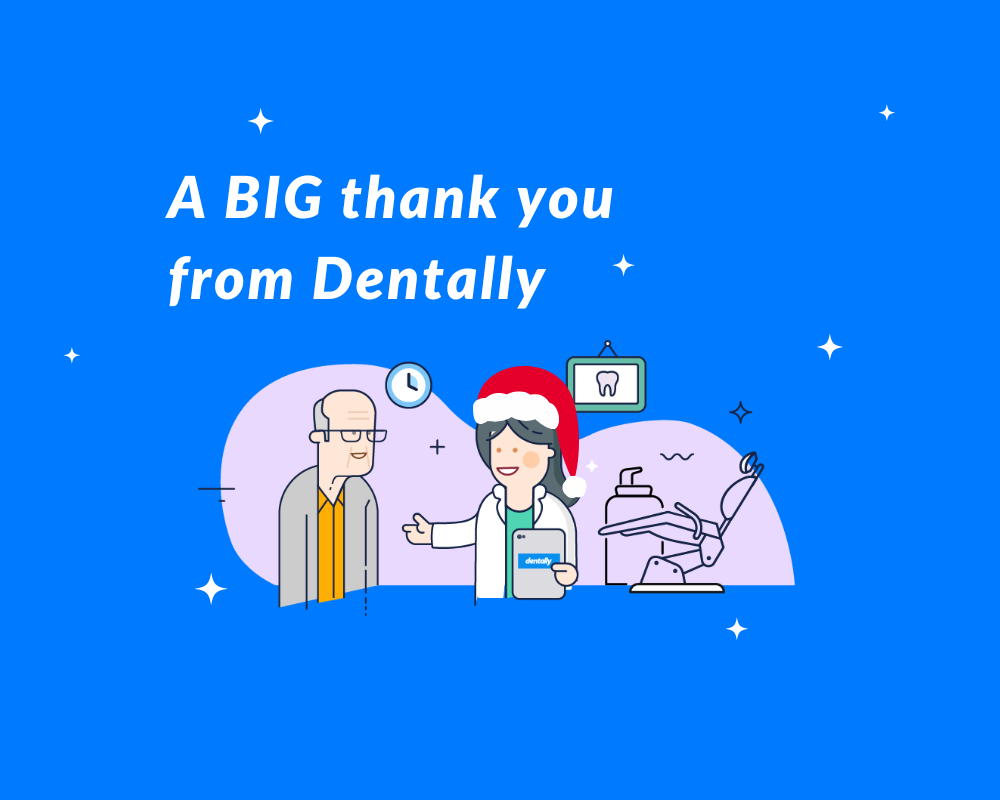 A BIG thank you from Dentally